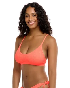 Alexa D, DD, E & F Cup Top - SORBET (Sour peach)
