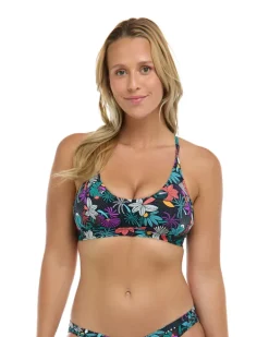 Alexa D, DD, E & F Cup Top - SAND AND SEA