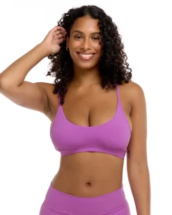 Alexa D, DD, E & F Cup Top - VIOLET