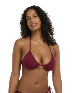 Kali Slider D Cup Top - MULBERRY