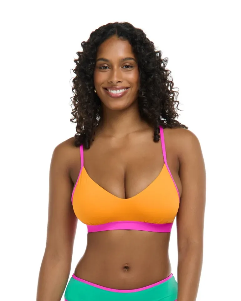 Madison D, DD, E & F Cup Top - BLISS (Mango)