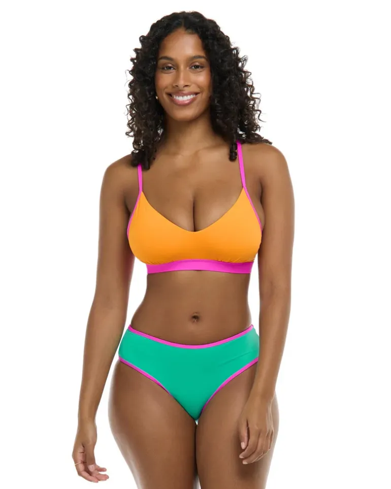 Madison D, DD, E & F Cup Top - BLISS (Mango)