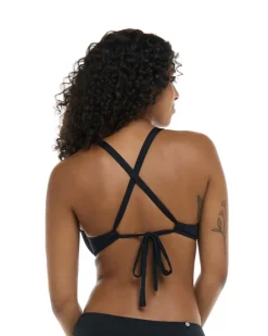 Maya D, DD, E & F Cup Top - BLACK LICORICE