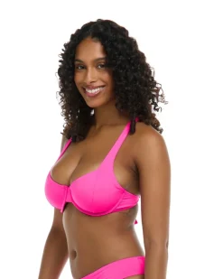 Maya D, DD, E & F Cup Top - DRAGONFRUIT