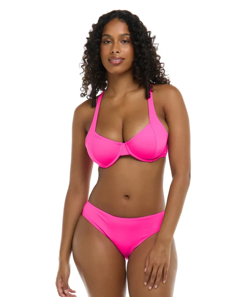 Maya D, DD, E & F Cup Top - DRAGONFRUIT