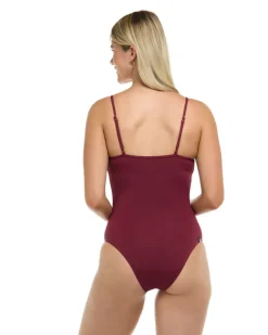 Meredith One-Piece - MULBERRY