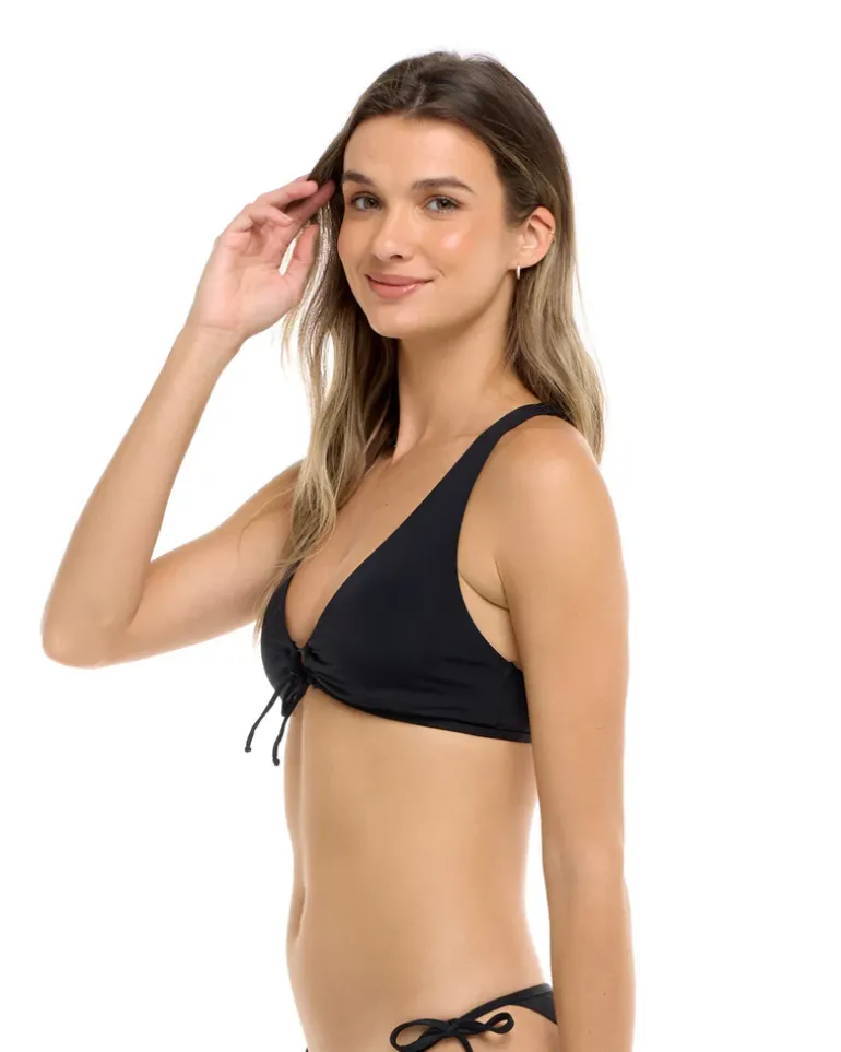 Priscilla Top - BLACK LICORICE