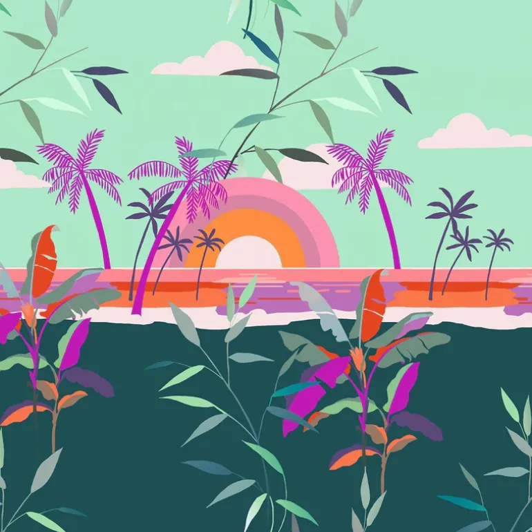 River Top - POSTCARD