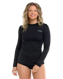 Sun Seeker Rashguard - BLACK LICORICE