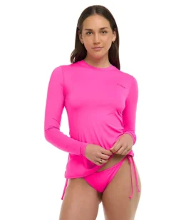 Sun Seeker Rashguard - DRAGONFRUIT